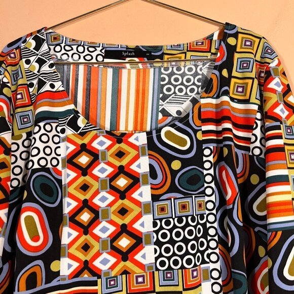 Splash Nicole  Multicolor Dress - Picture 3 of 9